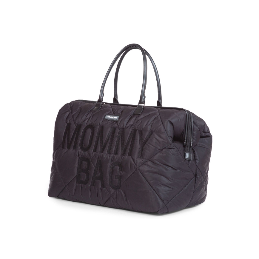 Childhome - Pārtīšanas soma MOMMY BAG PUFFERED melna