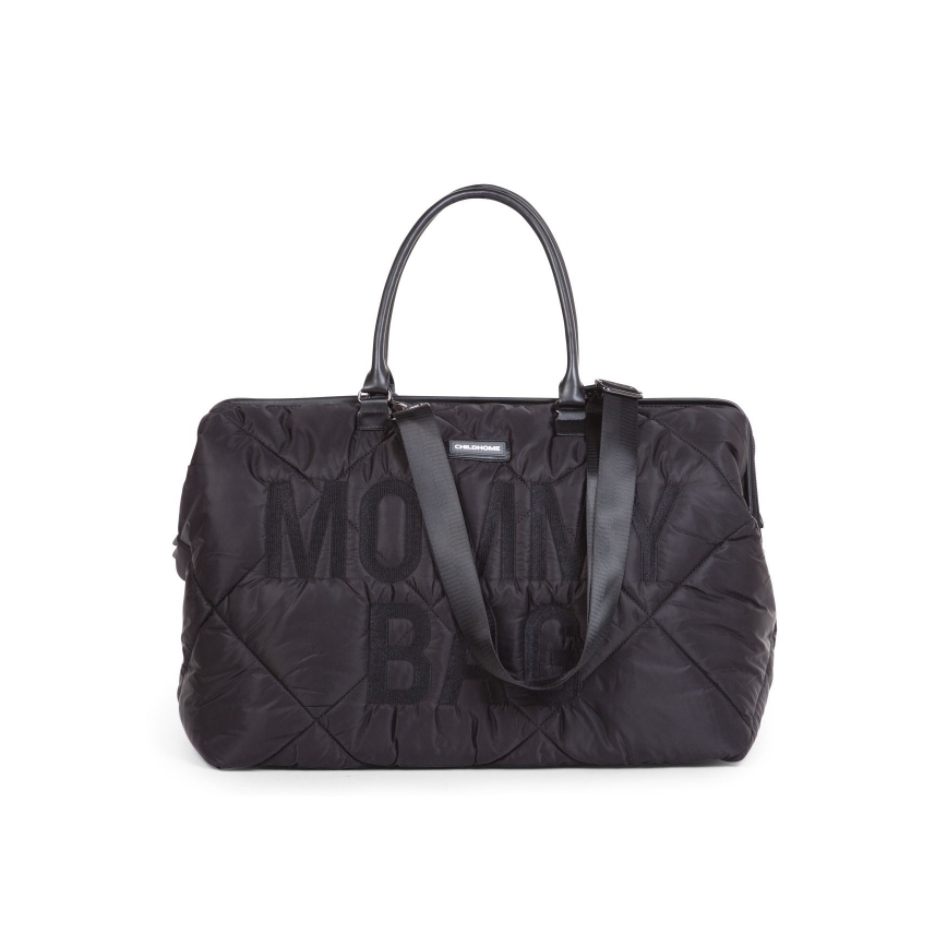 Childhome - Pārtīšanas soma MOMMY BAG PUFFERED melna