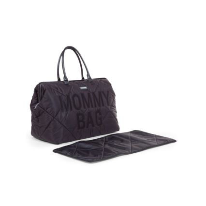 Childhome - Pārtīšanas soma MOMMY BAG PUFFERED melna