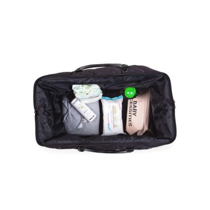 Childhome - Pārtīšanas soma MOMMY BAG PUFFERED melna