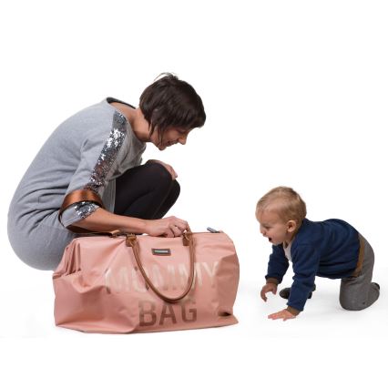 Childhome - Pārtīšanas soma MOMMY BAG, rozā