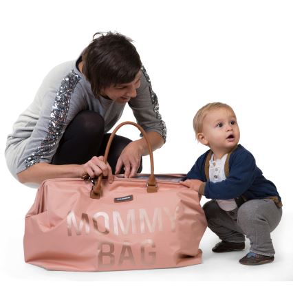 Childhome - Pārtīšanas soma MOMMY BAG, rozā