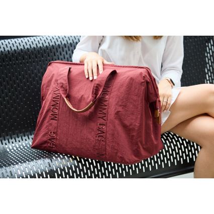 Childhome - Pārtīšanas soma MOMMY BAG sarkana