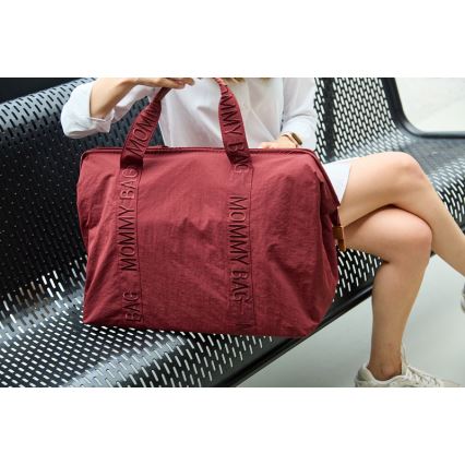 Childhome - Pārtīšanas soma MOMMY BAG sarkana