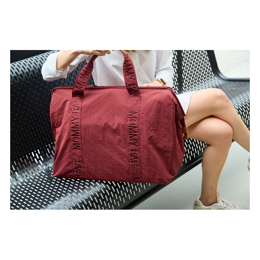 Childhome - Pārtīšanas soma MOMMY BAG sarkana
