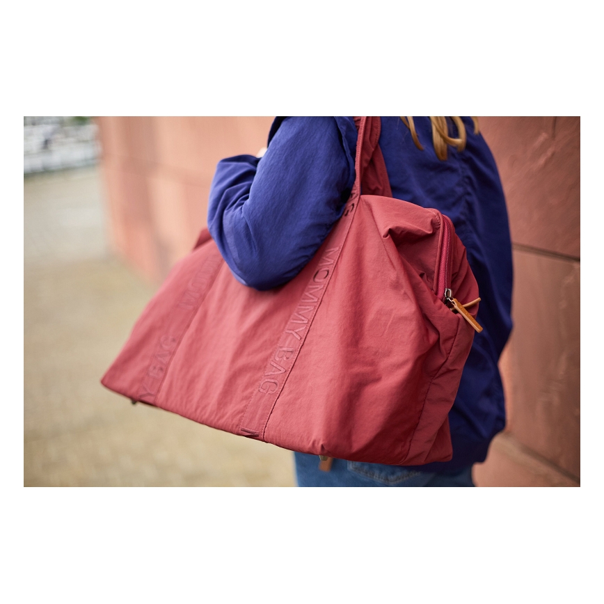 Childhome - Pārtīšanas soma MOMMY BAG sarkana