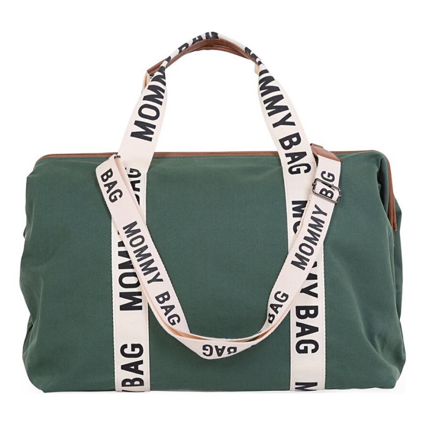 Childhome - Pārtīšanas soma MOMMY BAG zaļa