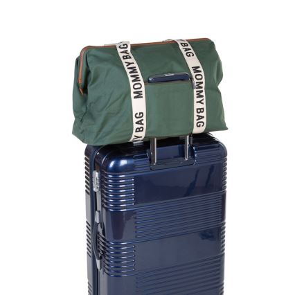 Childhome - Pārtīšanas soma MOMMY BAG zaļa