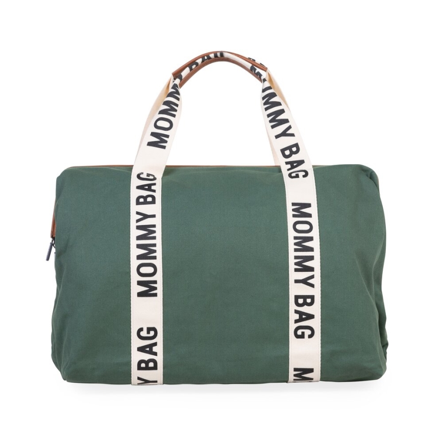 Childhome - Pārtīšanas soma MOMMY BAG zaļa