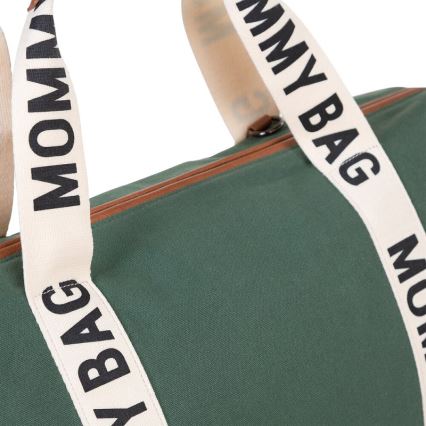 Childhome - Pārtīšanas soma MOMMY BAG zaļa