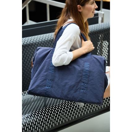 Childhome - Pārtīšanas soma MOMMY BAG zila