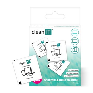 CLEAN IT CL-150 - Vienreizējās tīrīšanas mitrās salvetes 52 gab.