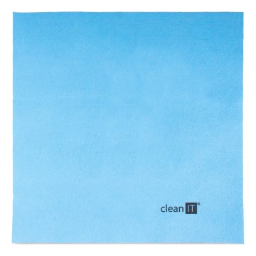 CLEAN IT CL-710 - Mikrošķiedras tīrīšanas lupatiņa 19x19 cm zila