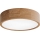 CLEO griestu lampa vannas istabai ar iebūvētu sensoru 3xE27/24W/230V Ø37,5 cm IP54 ozols