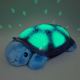 Cloud B - Bērnu nakts lampiņa ar projektoru 3xAA bruņurupucis zila
