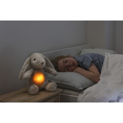 Cloud B - Mīļmantiņa ar melodiju un lampu zaķītis + USB