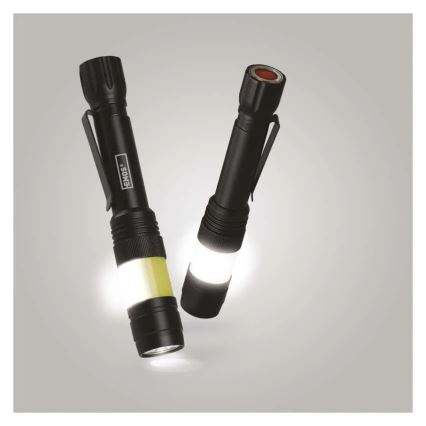 COB LED lukturis/2xAA