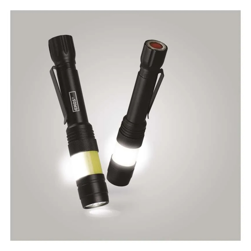 COB LED lukturis/2xAA