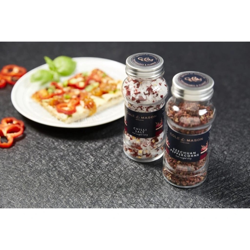 Cole&Mason - Dāvanu komplekts Aromatic čili sāls un Sičuaņas pipari