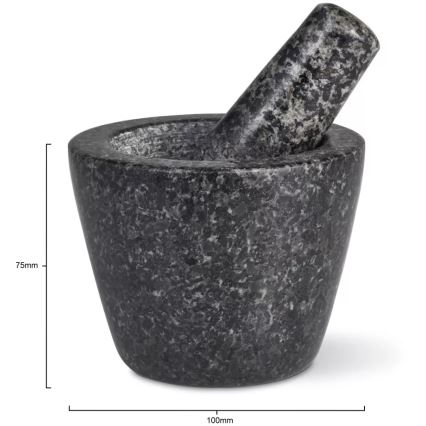 Cole&Mason - Granīta piesta ar stampu GRANITE d. 10 cm