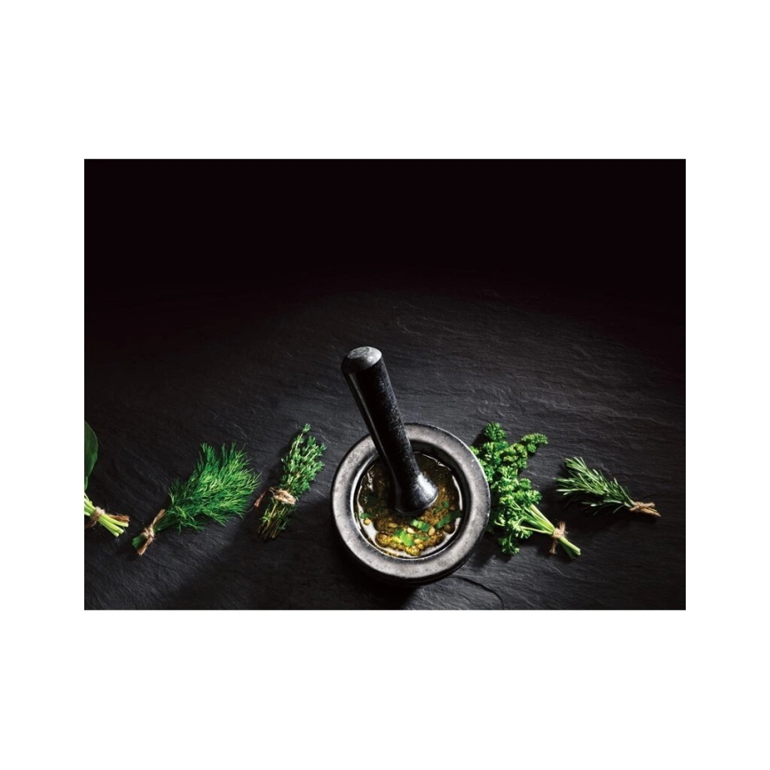 Cole&Mason - Granīta piesta ar stampu GRANITE d. 14 cm granīts/melna