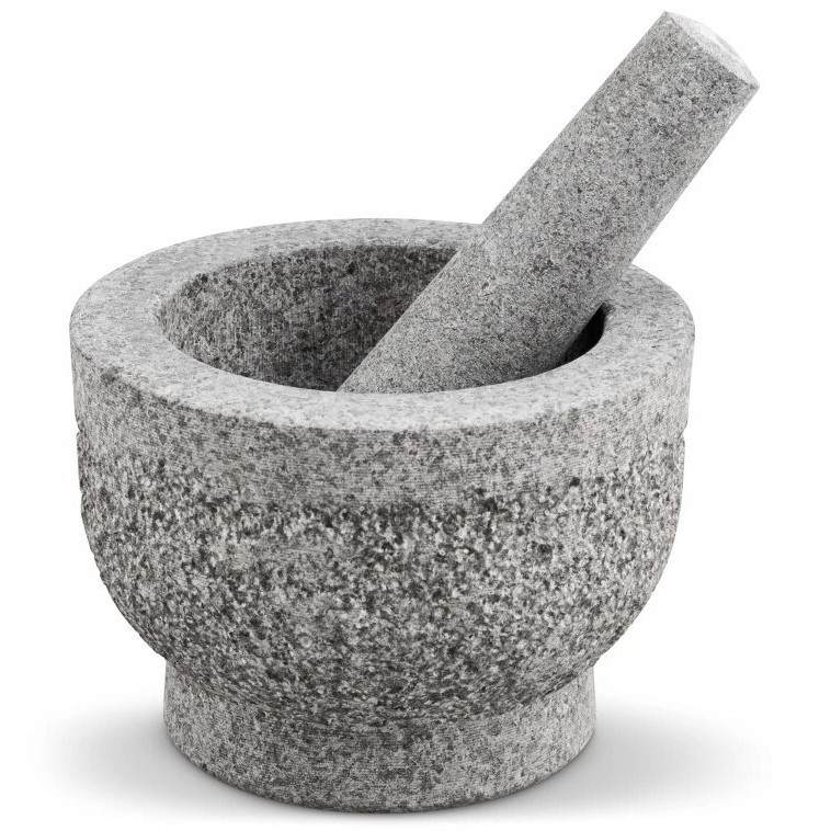Cole&Mason - Granīta piesta ar stampu GRANITE d. 15 cm granīts/pelēka