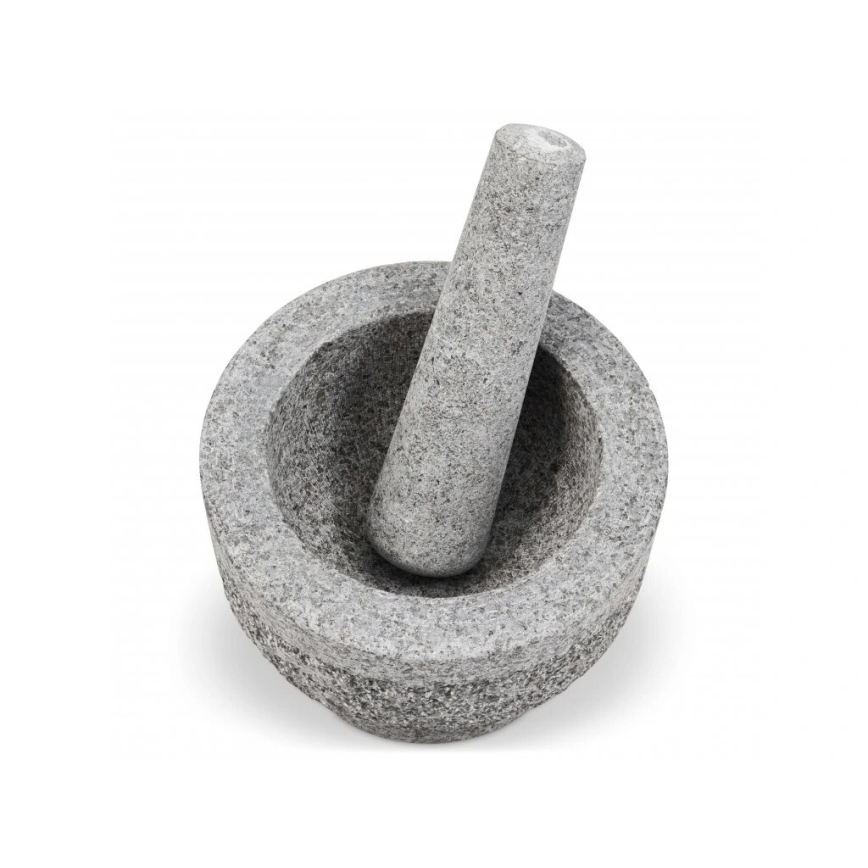 Cole&Mason - Granīta piesta ar stampu GRANITE d. 15 cm granīts/pelēka