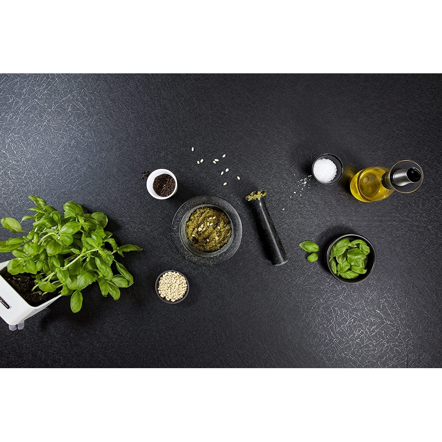 Cole&Mason - Granīta piesta ar stampu GRANITE d. 18 cm granīts/melna