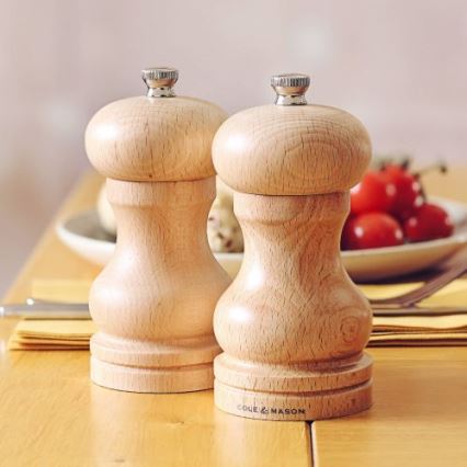 Cole&Mason - Piparu dzirnaviņas CAPSTAN BEECH dižskābardis, 12 cm