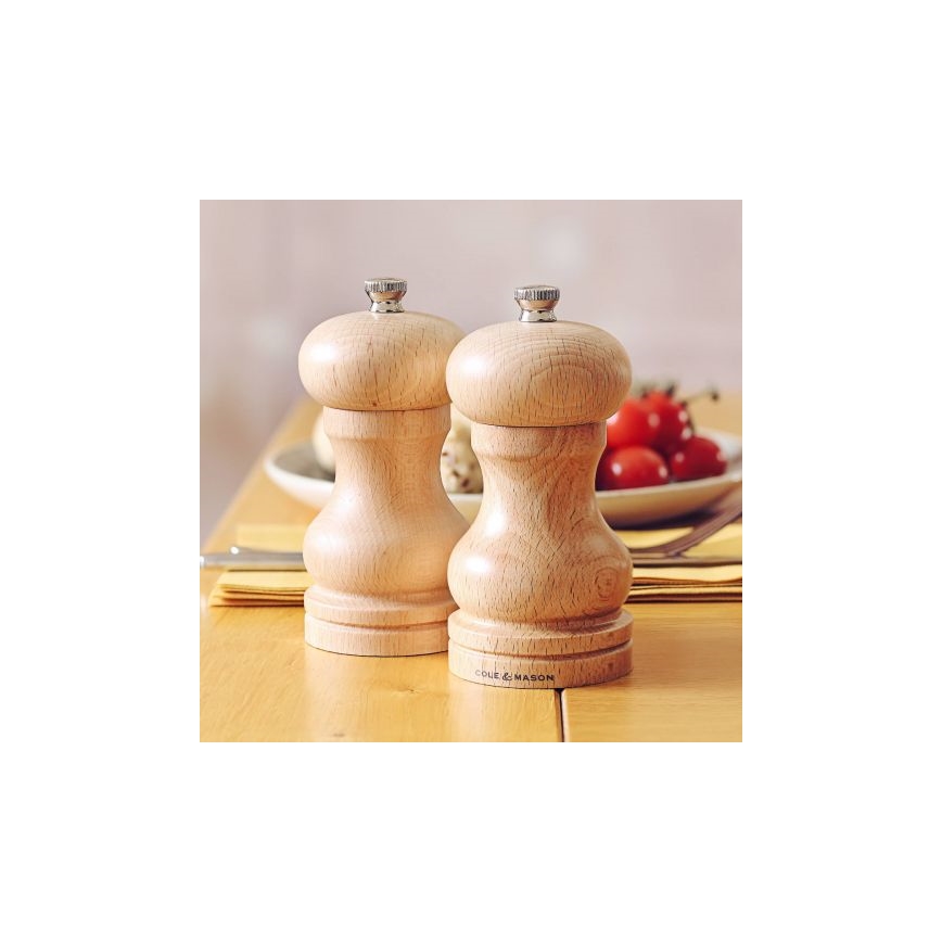 Cole&Mason - Piparu dzirnaviņas CAPSTAN BEECH dižskābardis, 12 cm