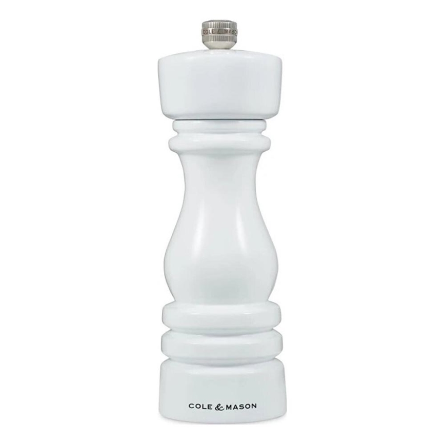 Cole&Mason - Piparu dzirnaviņas LONDON 18 cm dižskābardis/balta