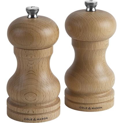 Cole&Mason - Sāls dzirnaviņas CAPSTAN BEECH dižskābardis 12 cm