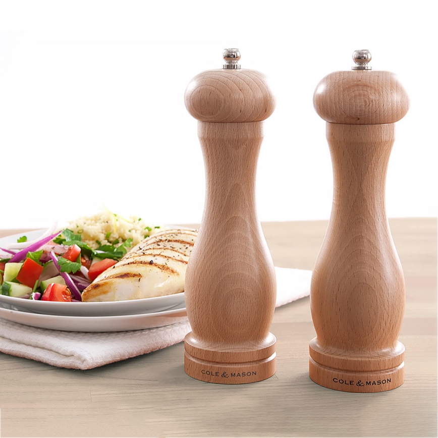 Cole&Mason - Sāls dzirnaviņas CAPSTAN BEECH dižskābardis 20 cm