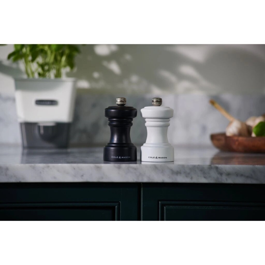 Cole&Mason - Sāls dzirnaviņas HOXTON 10,4 cm dižskābardis/matēts balts