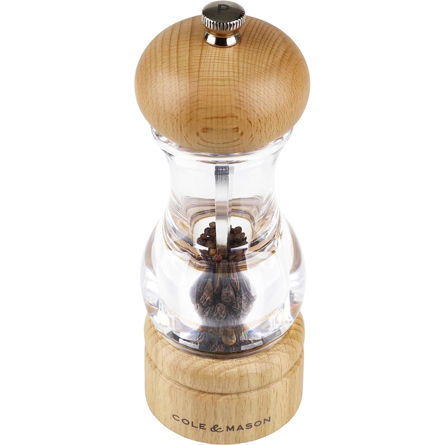 Cole&Mason - Sāls un piparu dzirnaviņu komplekts BEECH 2 gab., dižskābardis 16,5 cm