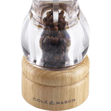 Cole&Mason - Sāls un piparu dzirnaviņu komplekts BEECH 2 gab., dižskābardis 16,5 cm