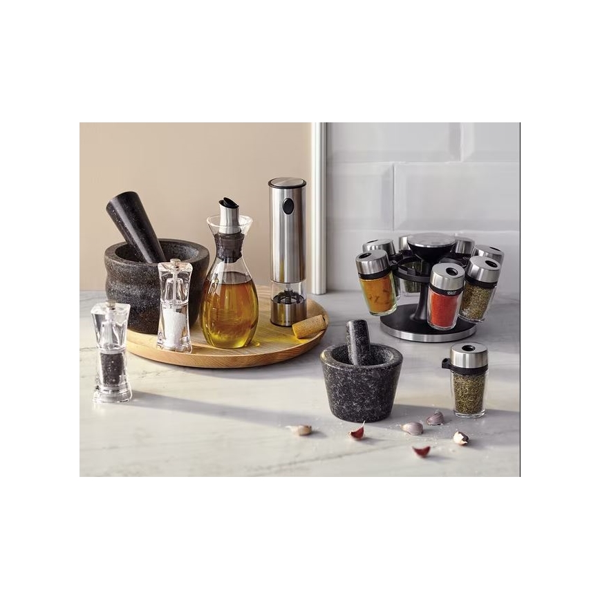 Cole&Mason - Sāls un piparu dzirnaviņu komplekts CRYSTAL 2 gab., 12,5 cm