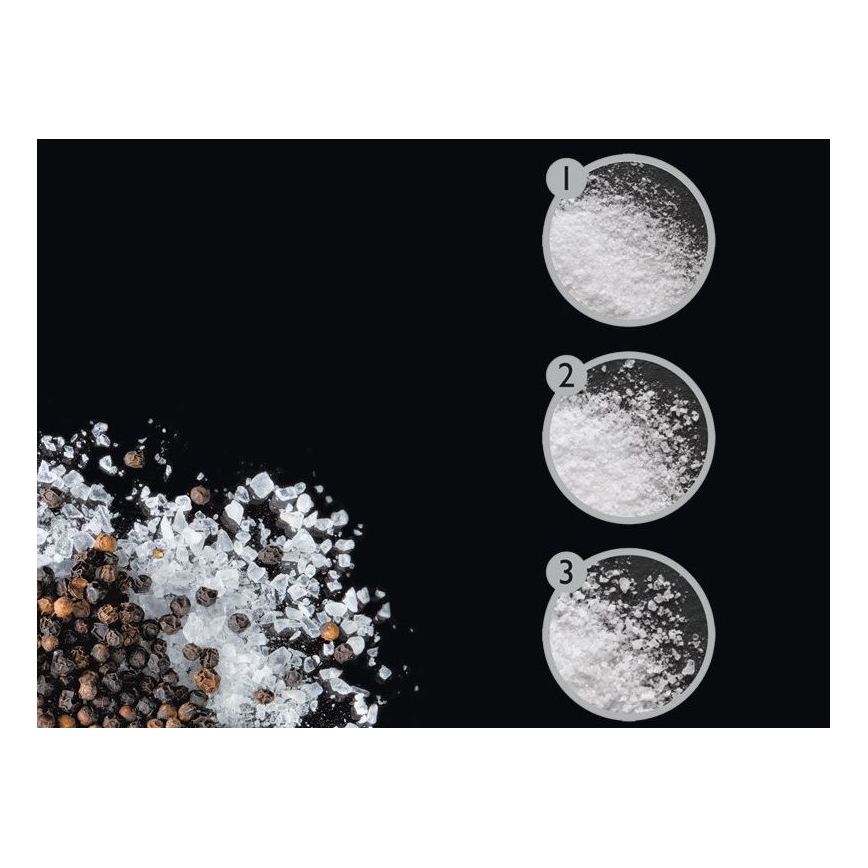 Cole&Mason - Sāls un piparu dzirnaviņu komplekts DERWENT 2 pcs 19 cm, spīdīgs hroms