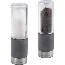 Cole&Mason - Sāls un piparu dzirnaviņu komplekts REGENT CONCRETE 2 gab., betons 18 cm