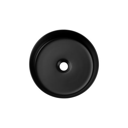 COMAD BEYOND 2 BLACK ( E-6565 ) - Galda virsmas izlietne BEYOND d. 36 cm keramika/matēts melna