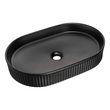 COMAD BEYOND 3 BLACK ( E-6531 ) - Galda virsmas izlietne BEYOND 56x36 cm keramika/matēts melna