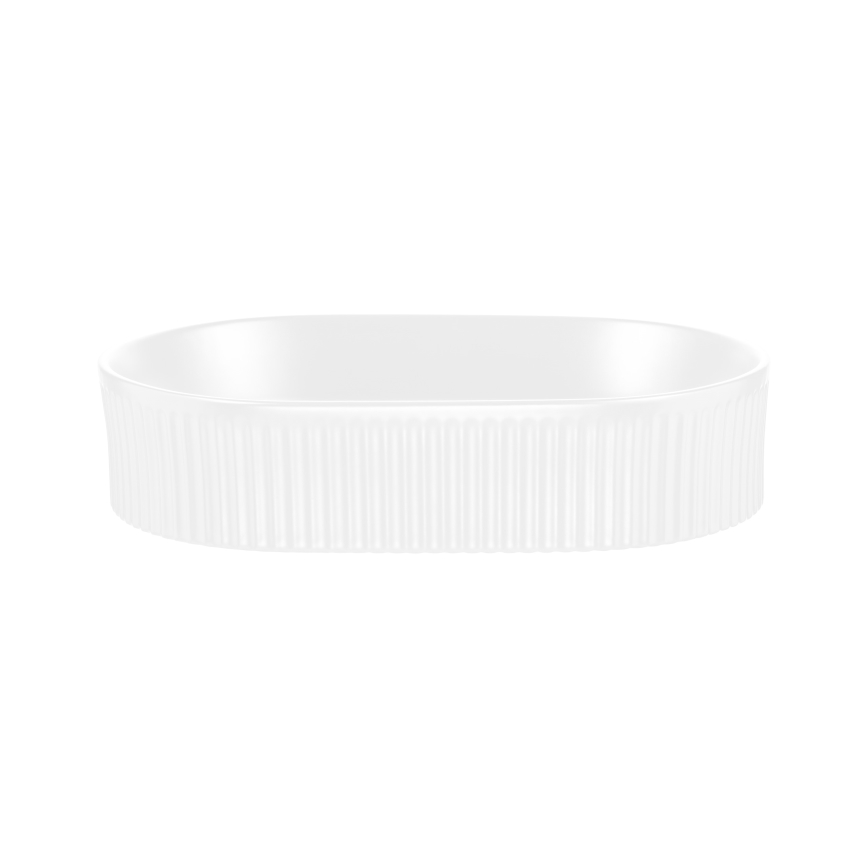COMAD BEYOND 5 BALTS ( E-6564 ) - Galda virsmas izlietne BEYOND 48x32,5 cm keramika/matēts balts