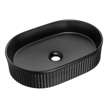 COMAD BEYOND 5 BLACK ( E-6564 ) - Galda virsmas izlietne BEYOND 48x32,5 cm keramika/matēts melna