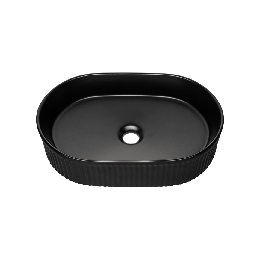 COMAD BEYOND 5 BLACK ( E-6564 ) - Galda virsmas izlietne BEYOND 48x32,5 cm keramika/matēts melna