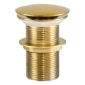 COMAD CLICK-CLACK T201G-3 - Izlietnes noteka CLICK-CLACK d. 7 cm spīdīgi zeltaina