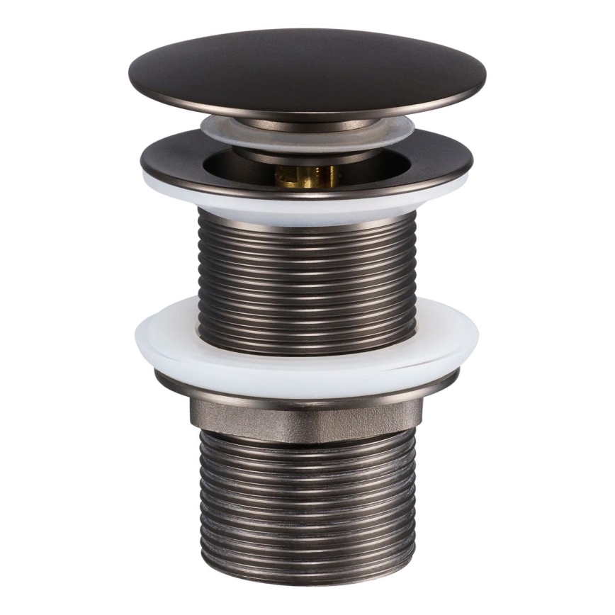 COMAD CLICK-CLACK T201GG-3 - Izlietnes noteka CLICK-CLACK d. 7 cm pelēka