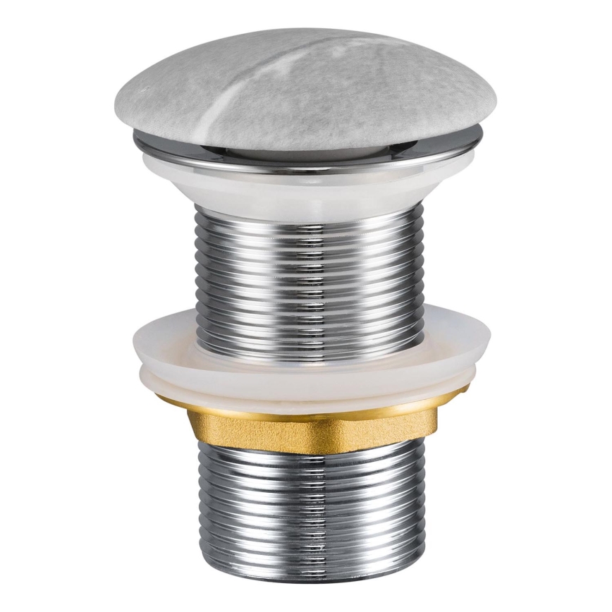COMAD CLICK-CLACK T201M-H1-3 - Izlietnes noteka CLICK-CLACK d. 7 cm matēts pelēka