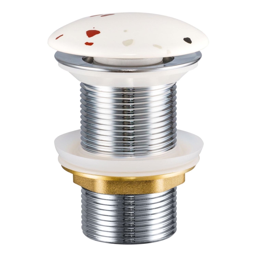 COMAD CLICK-CLACK T201M-W21-3 - Izlietnes noteka CLICK-CLACK d. 7 cm matēts terrazzo