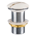 COMAD CLICK-CLACK T201M-W3-3 - Izlietnes noteka CLICK-CLACK d. 7 cm matēts balts