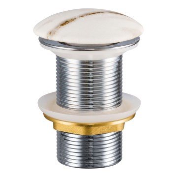 COMAD CLICK-CLACK T201M-W3-3 - Izlietnes noteka CLICK-CLACK d. 7 cm matēts balts